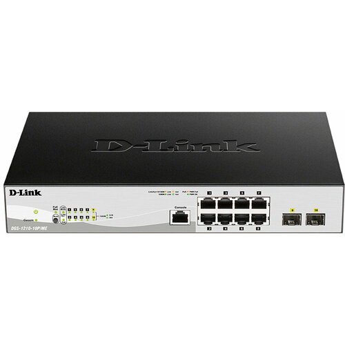 D-Link DGS-1210-10PMEB1A Коммутатор DGS-1210-10PMEB1A 3390500₽