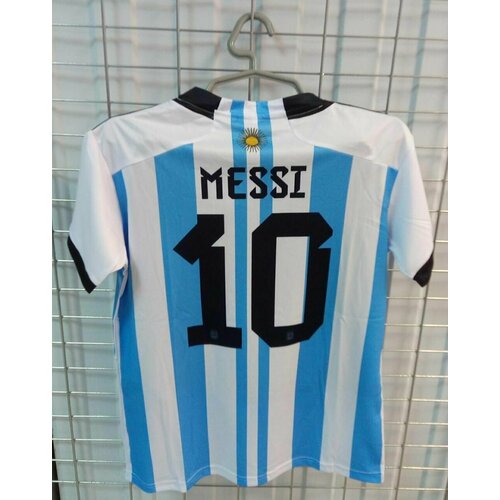 фото Месси на 13-14 лет размер 28 форма ( майка + шорты ) футбольная сборной аргентины по футболу №10 messi