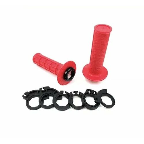 фото Ручки (грипсы) руля lock-on handlebar grips-g2 (красный) otom