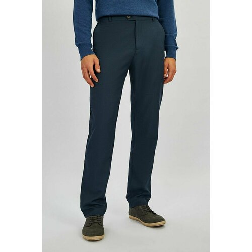 фото Брюки baon, размер 56, синий