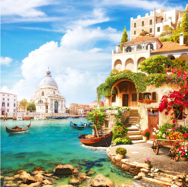 Фотообои Каникулы в Италии бумажные, 210x200 см Симфония - фото №4