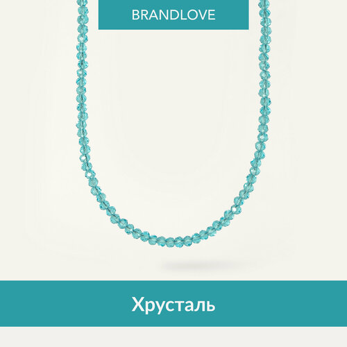 Чокер BL Jewelry Clear, хрусталь, длина 35 см, голубой