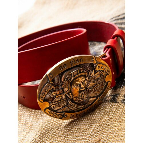 фото Ремень hard skin, размер xxl, красный