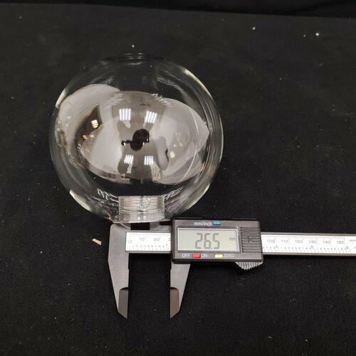 Плафон стекло прозрачный 100мм с резьбой 27мм Arte lamp A7790 VINCENT 6625₽