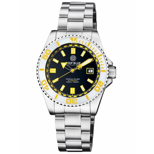 фото Наручные часы deep blue db-ocdr500-1, желтый, черный