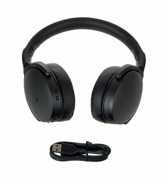 Наушники SENNHEISER HD 350BT, Bluetooth/USB Type-C, мониторные, белый [508385] - фото №15