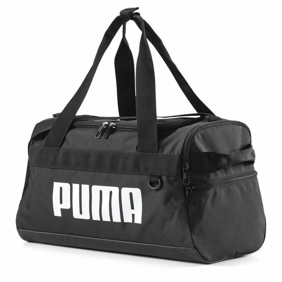 Сумка спортивная PUMA Challenger Duffelbag XS, черный - фотография № 1