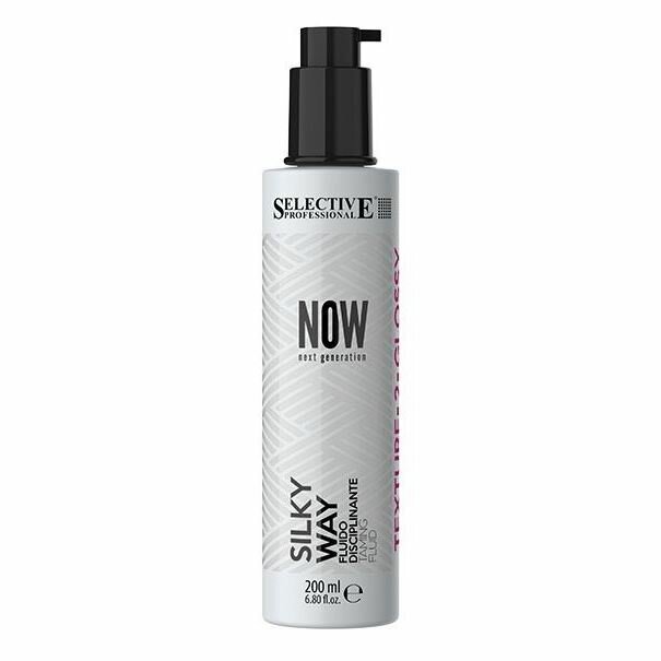 Флюид Selective Professional Now Next Generation Silky Way Taming Fluid, Флюид для разглаживания волос, 200 мл