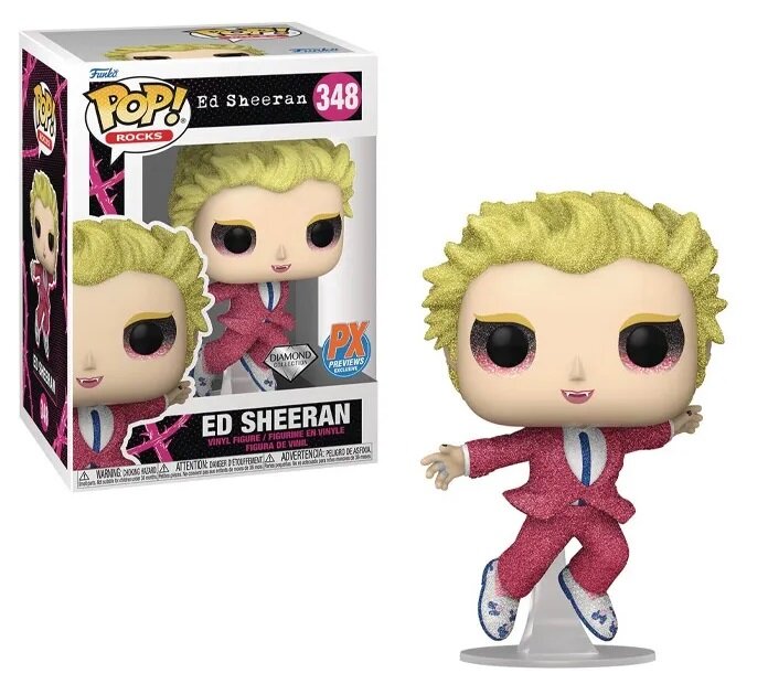 Фигурка Funko POP! Rocks: Ed Sheeran: Ed Sheeran Vampire (DGLT) (Previews Exclusive) 71047
