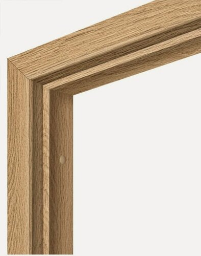 Изображение товара Олови дверная коробка 800/837мм Дуб Классик для дверей без притвора