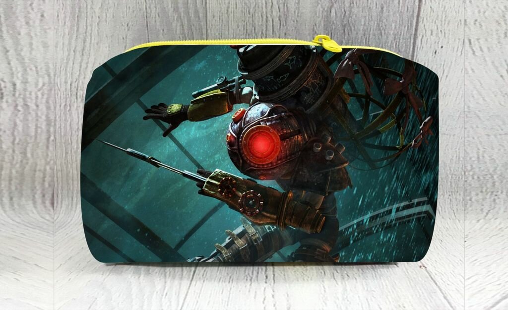 Пенал мягкий горизонтальный BioShock, Биошок №8