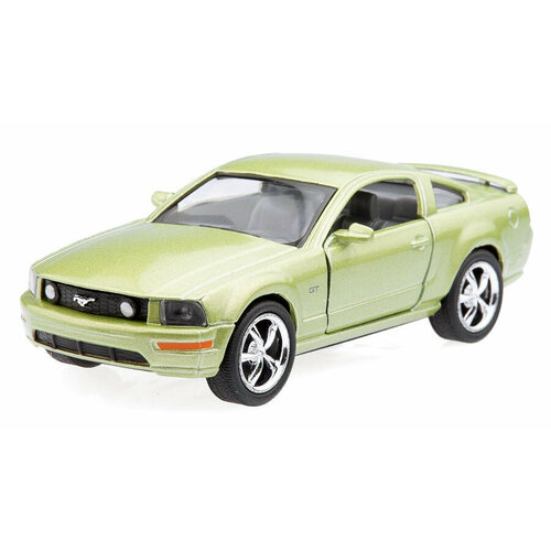 Модель машины Kinsmart Ford Mustang GT 2006 года, инерционная, 1/38 KT5091W