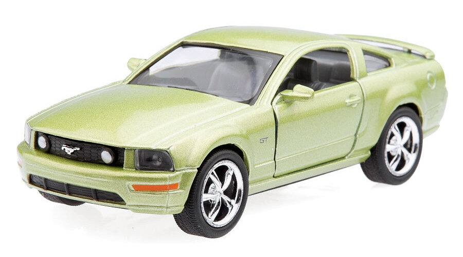 Модель машины Kinsmart Ford Mustang GT 2006 года, инерционная, 1/38 KT5091W