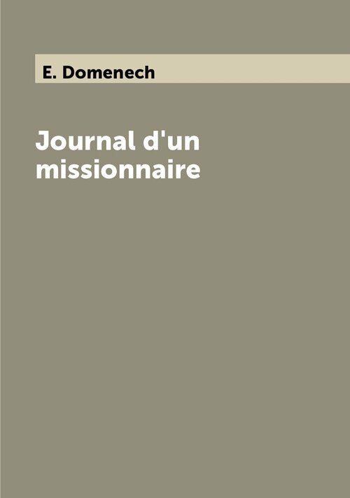 Journal dun missionnaire