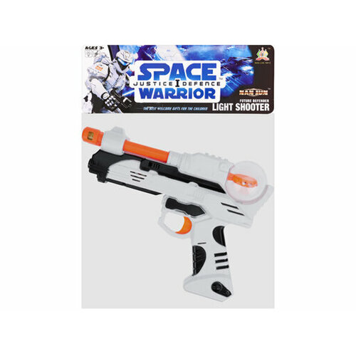 Игрушечное оружие Космический выстрел (звук. свет. в пакете) (24.5x5х17cм) ( Арт. 2236918) игрушечное оружие ружье охотничье свет звук
