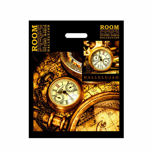 Пакет полиэтиленовый с вырубной ручкой Сима-Ленд Вокруг Света 3847 см 60 мкм 1 шт 161₽