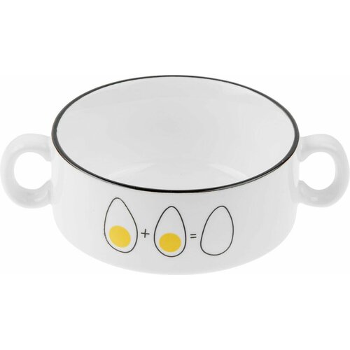 Супница керамическая PERFECTO LINEA Egg 300 мл (17-301153) белый