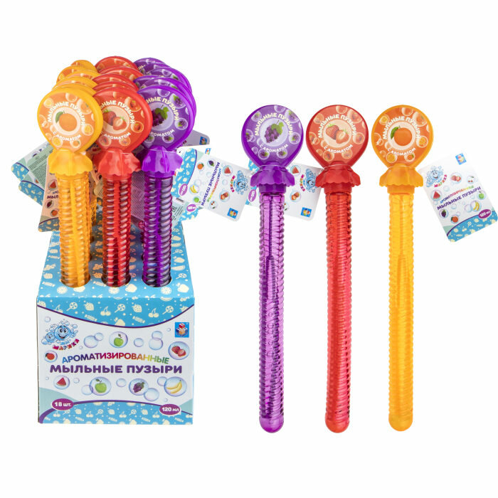 Мыльные пузыри 1 шт 1TOY Мы-шарики! маленькие, детские для малышей, для девочек и мальчиков