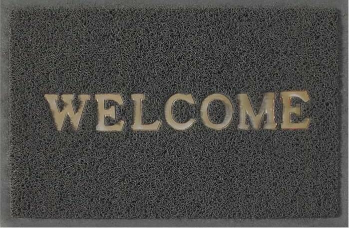 фото Пористые коврики из ПВХ серый