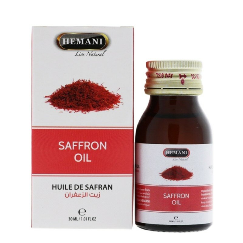 Масло Шафрана Хемани (Saffron oil Hemani), 30 мл
