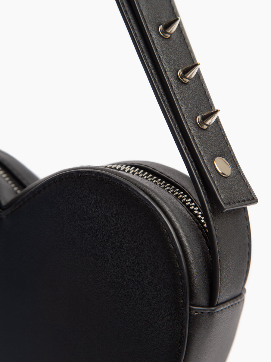 Сумка бочонок Lera Nena, фактура гладкая, черный — фото 1