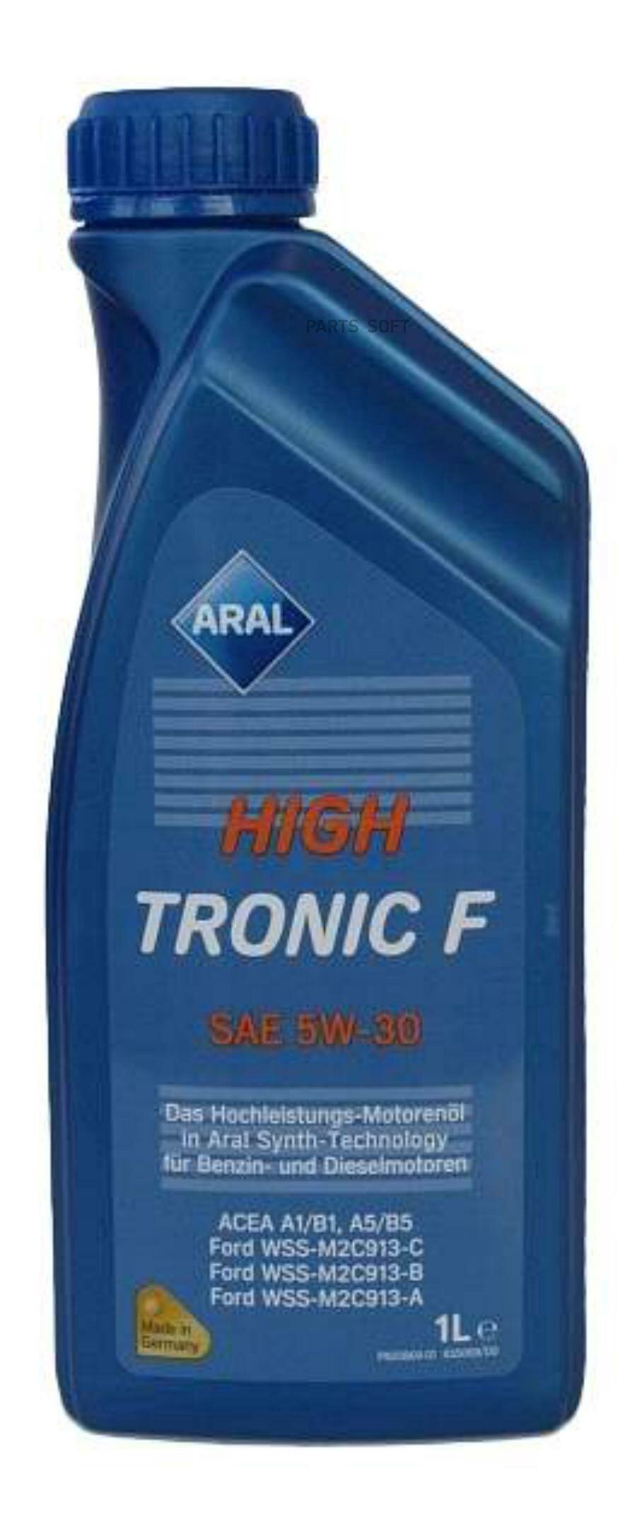 ARAL 1552A0 Aral масо High Tronic F 5W-30 (synt) 1.