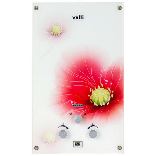 Газовая колонка Vatti LR20-EGE стеклянная панель красный МАК 1242000₽