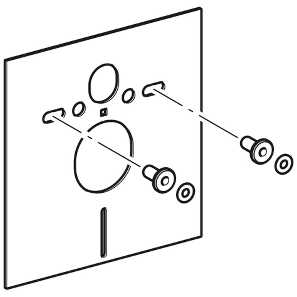 Звукоизолирующая прокладка для унитаза, биде Geberit - фото №20