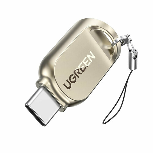 Комплект 5 штук, Картридер Ugreen CM331 USB C 3.1 для карт памяти SD/TF (80124)