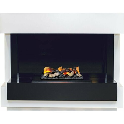 Камин DIMPLEX Cube Белый с черным с Cassette 400 LNH-INT