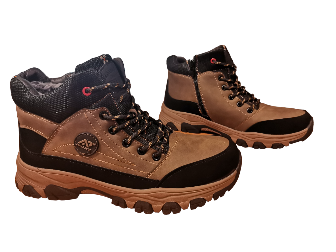 фото Ботинки мужские APOJEE, зимние, цвет коричневый, размер 41