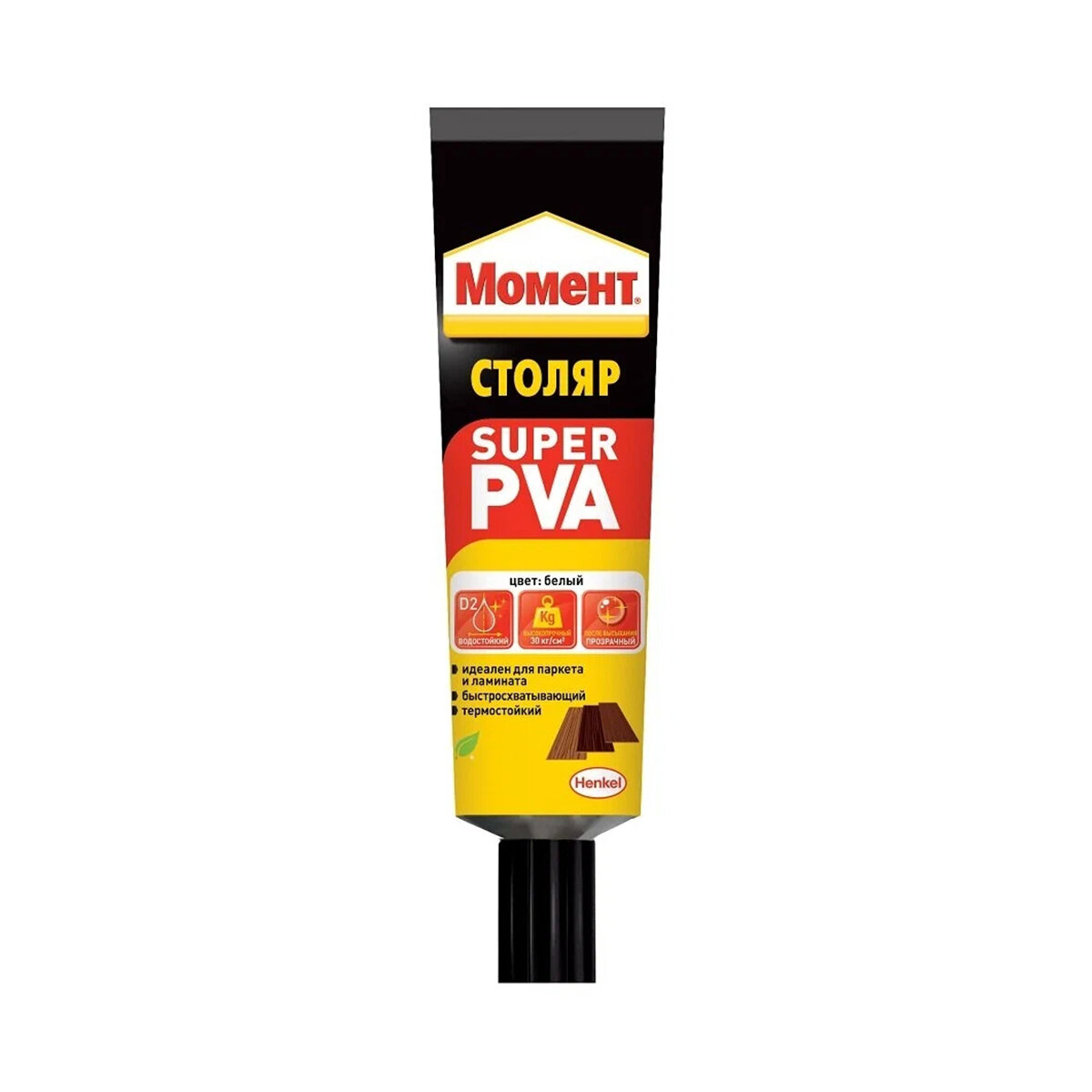 Клей ПВА Момент Столяр Super PVA 3000291, 125 г