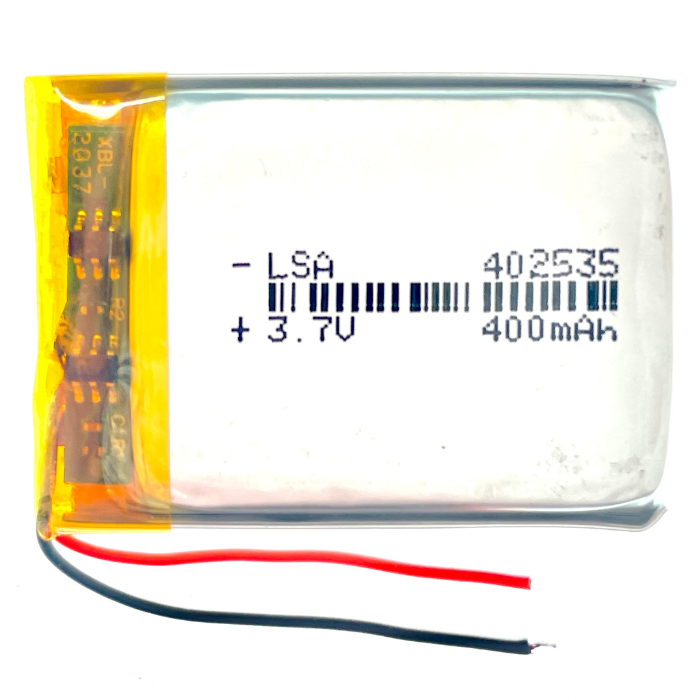 Аккумулятор (батарея) 402535 400mah 3,7v (35х25х4 мм)