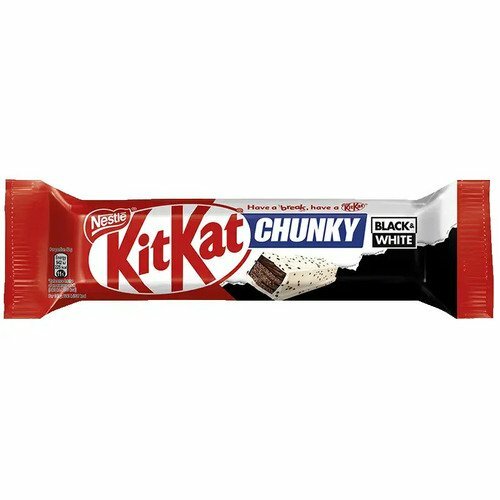 Шоколадный батончик, Kit Kat Chunky Black & White, 42 гр