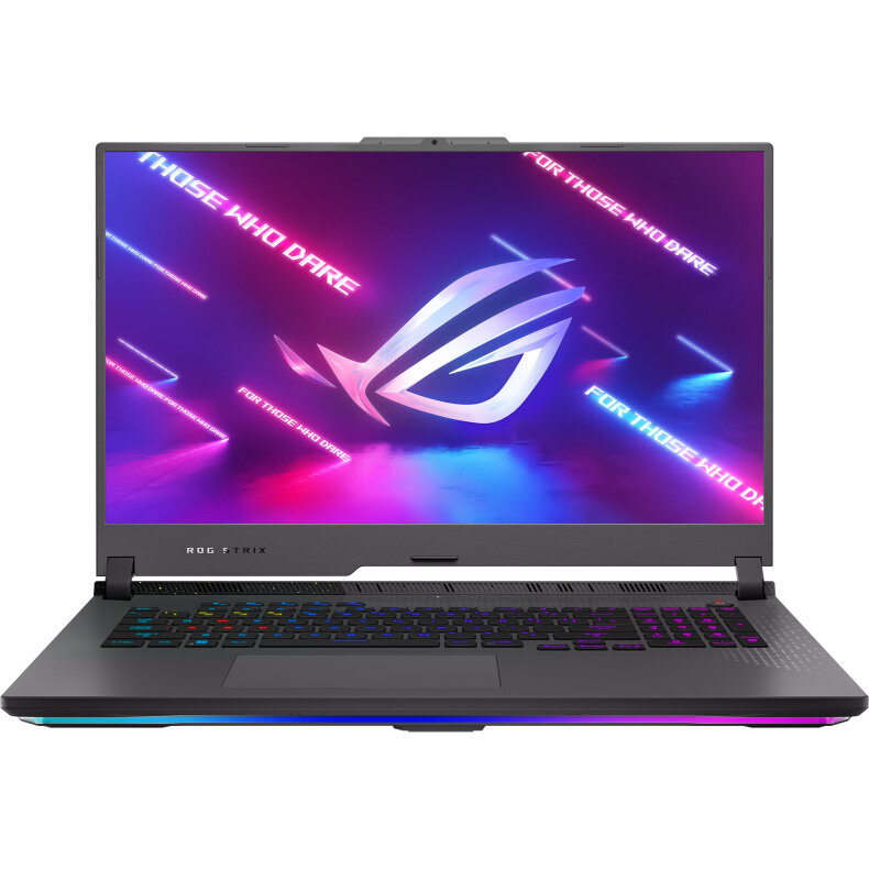 Ноутбук ASUS ROG Strix G17 2023 G713PI-LL092, 17.3" (2560x1440) IPS 240Гц/AMD Ryzen 9 7845HX/32ГБ DDR5/1ТБ SSD/GeForce RTX 4070 8ГБ/Без ОС, серый (90NR0GG4-M007L0)