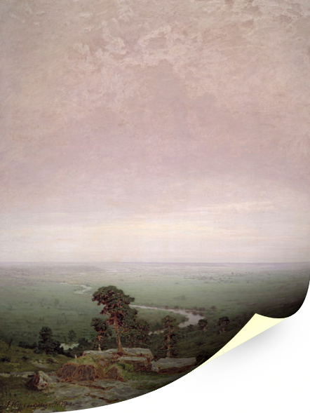 "Север", Куинджи А. И, картина для интерьера (репродукция) (30х40 см / без подрамника)