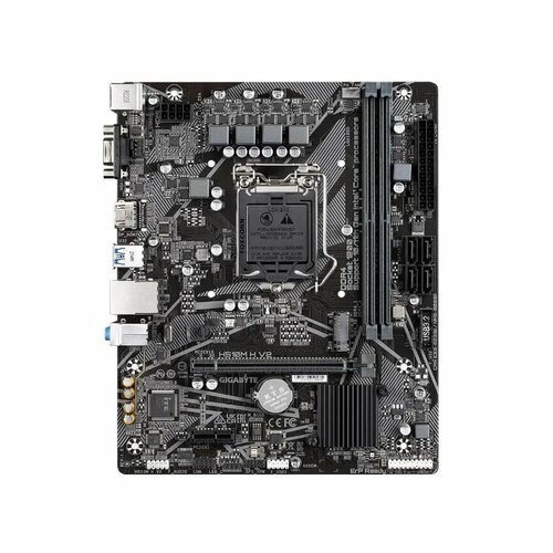 Материнская плата Gigabyte H510M H V2 Socket1200 H470 mATX2DDR4 M2 PCI-E16 PCI-E VGA HDMI PC3200 655400₽
