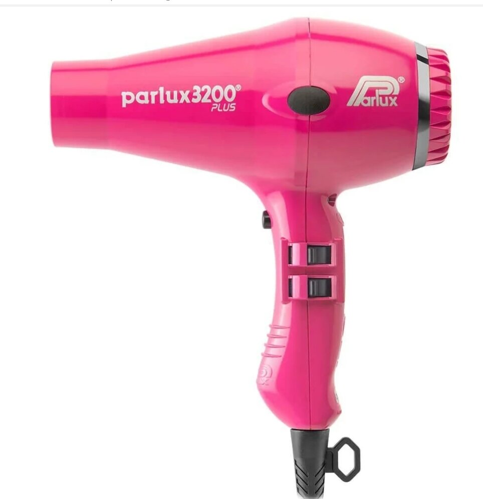 Фен Parlux 3200 Plus, фуксия