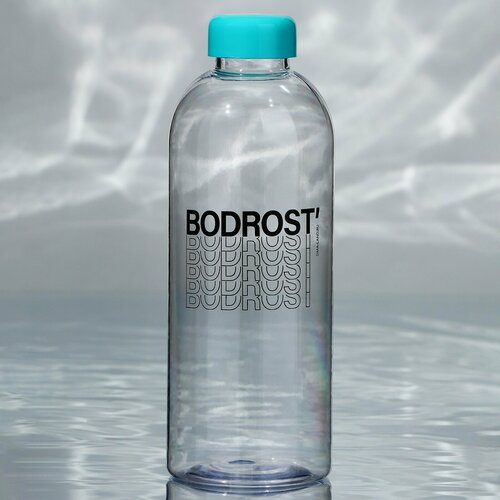 Бутылка BODROST, 1000 мл бутылка для сока 1000 мл стекло прозрачный