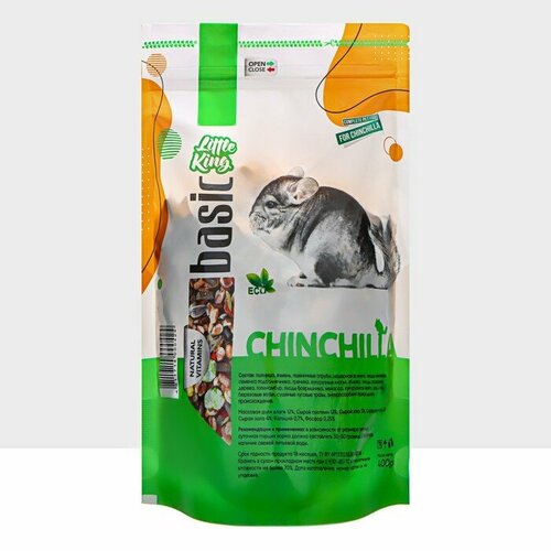 Корм Little King для шиншиллы, 400 г 9922026