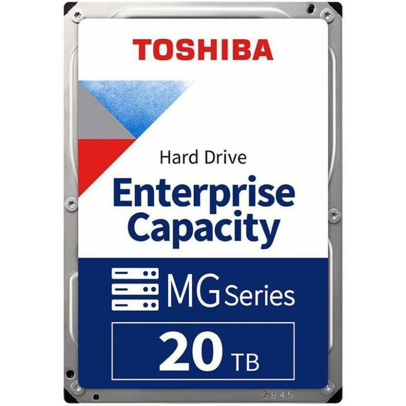 Жесткий диск Toshiba Enterprise Capacity MG10ACA20TE 3.5" 20.0Tb SATA 6 Gbit/s, 512 Mb, 7200 rpm. HeliumMAMR.