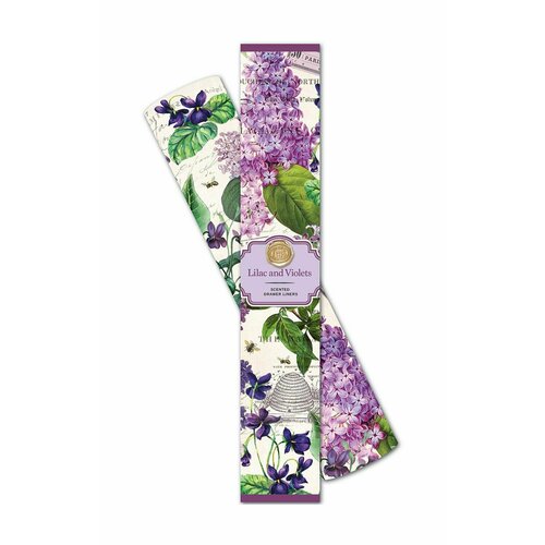 Парфюмированная бумага в подарочной упаковке Michel Design Works Lilac and Violet Drawer Liners 4793₽