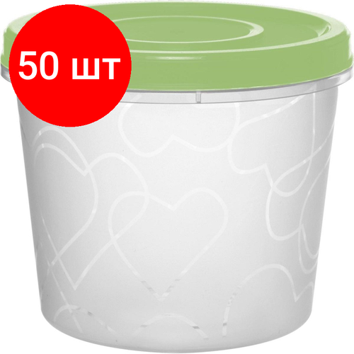 Комплект 50 штук, Контейнер для прод. с завин. кр. Sugar&Spice, фисташка, 0.7л (SE188811050)