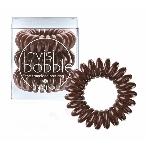 Резинка-браслет для волос Invisibobble Original Hair-Rings Pretzel Brown