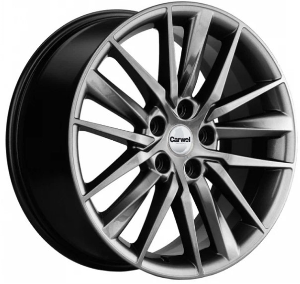 Литые колесные диски Carwel Алдан 1807 (Camry NEW) 8x18 5x114.3 ET50 D60.1 Чёрный (124791)