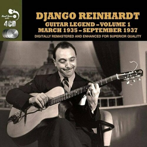 игра для pc тупые пришельцы 4cd jewel Компакт-диск Warner Django Reinhardt – Guitar Legend - Volume 1 (4CD)