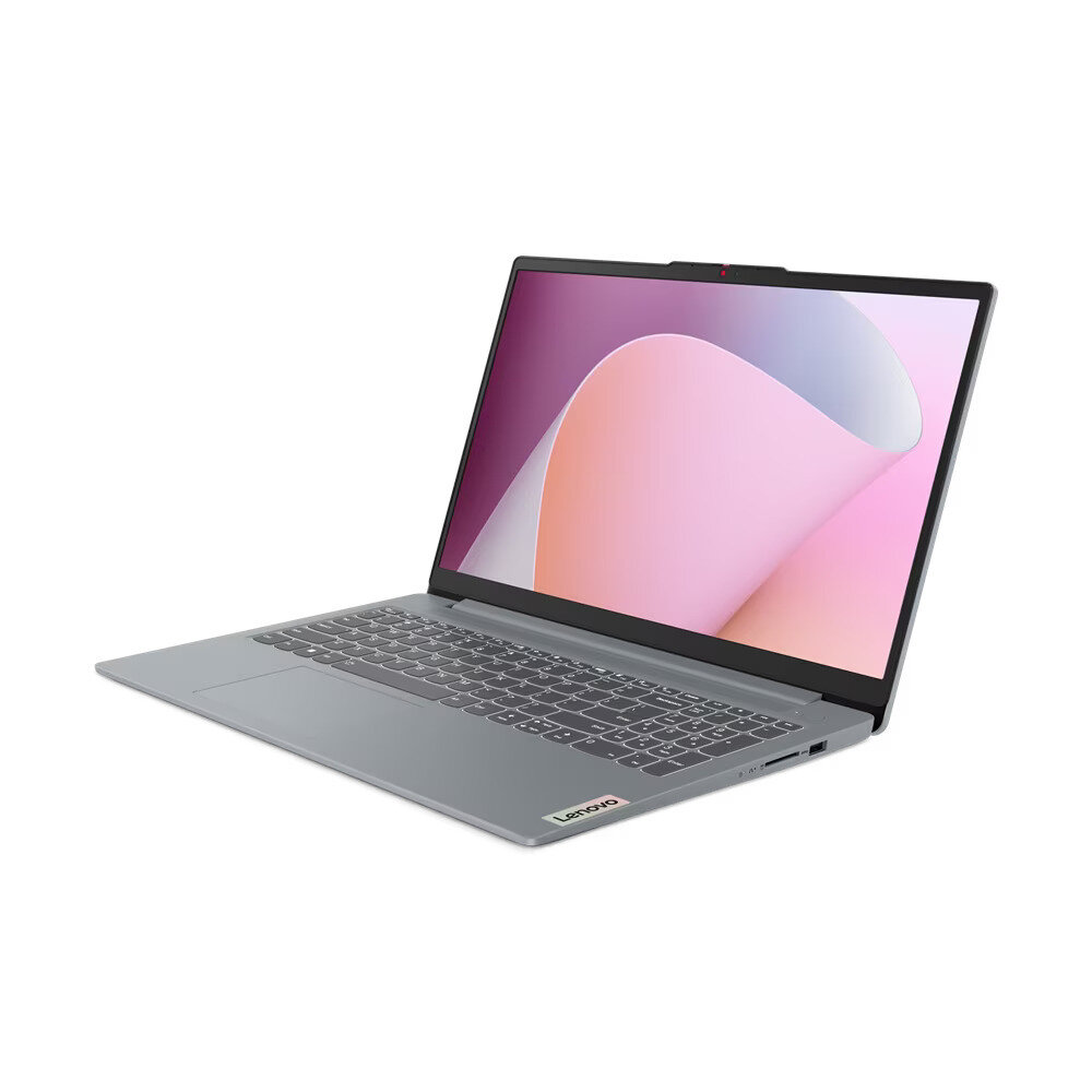 Ноутбук Lenovo IdeaPad Slim 3 15AMN8 15.6 (1920x1080) IPS/AMD Ryzen 3 7320U/8ГБ LPDDR5/256ГБ SSD/Radeon Graphics/Без ОС серый (82XQ00B5PS)