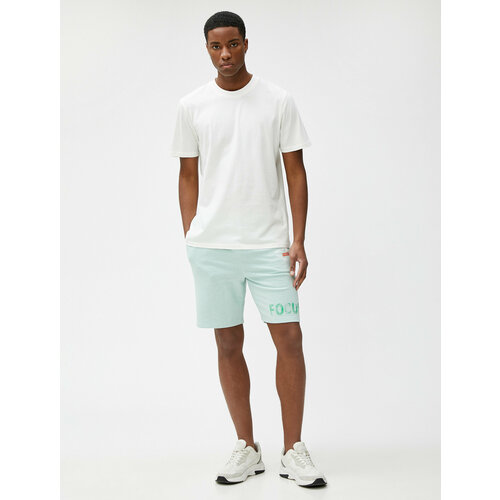 фото Шорты koton, размер 54, зеленый