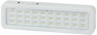 Аварийный светодиодный постоянный светильник ЭРА, DBA105020, 30LED, 5ч, IP Б0044398