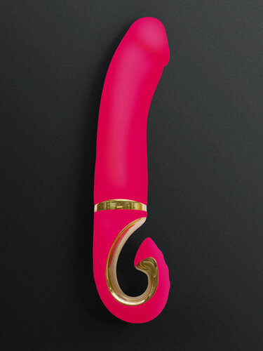 Изображение товара Реалистичный вибратор Gvibe Gjay, Bioskin, 22х3.9 см, розовый